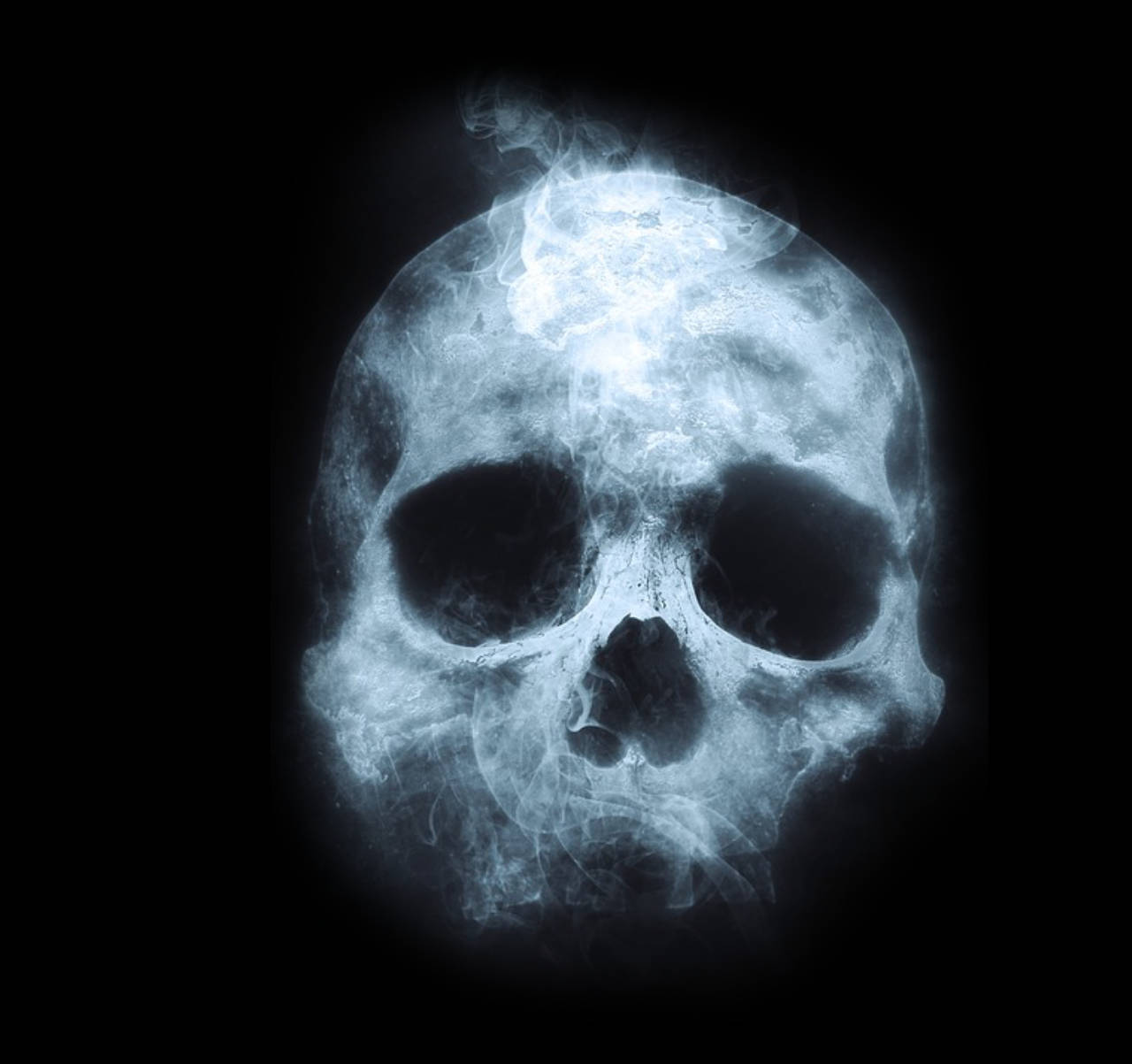Spooky Ghost Skull CHA
